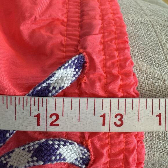 RARE! UMBRO x VINTAGE Shorts Large Nylon USA Made Soccer Neon Pink Purple - Picture 8 of 13